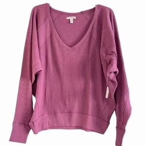 FREE PEOPLE THERMAL LONG SLEEVE TOP size M